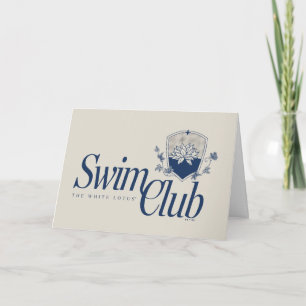 The White Lotus Swim Club Card