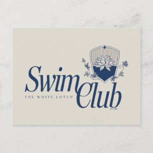 The White Lotus Swim Club Postcard