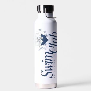 The White Lotus Swim Club Water Bottle