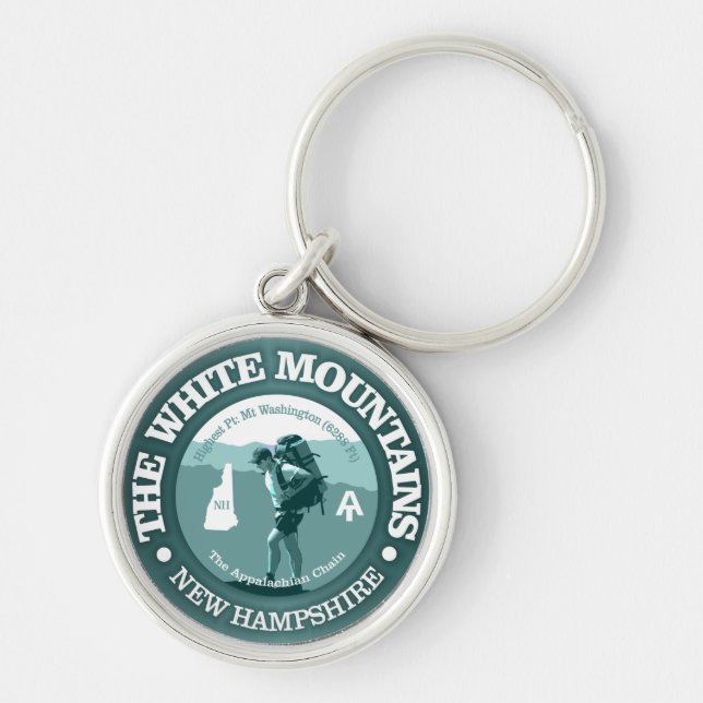 The White Mountains (T) Key Ring (Front)