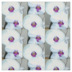 THE WHITE ORCHID fabric