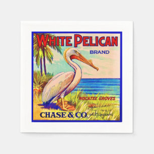 The White Pelican Napkin