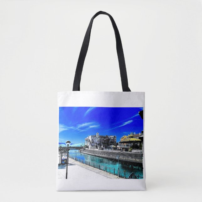 The White Phanto トートバッグ Tote Bag (Front)