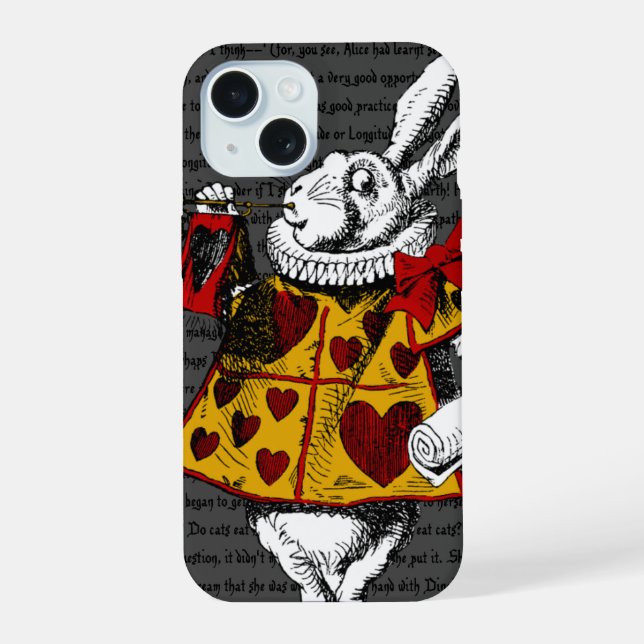 The White Rabbit Barely Case-Mate iPhone Case (Back)