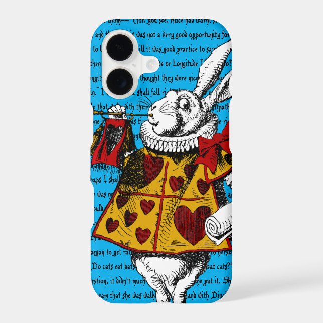 The White Rabbit Barely Case-Mate iPhone Case (Back)