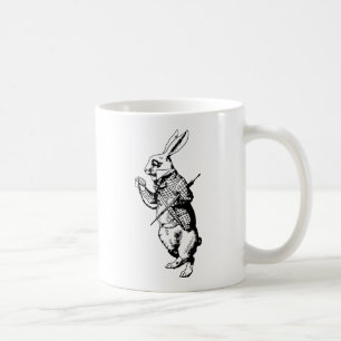 The White Rabbit Inked Coffee Mug