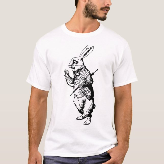 The White Rabbit - Inked T-Shirt (Front)