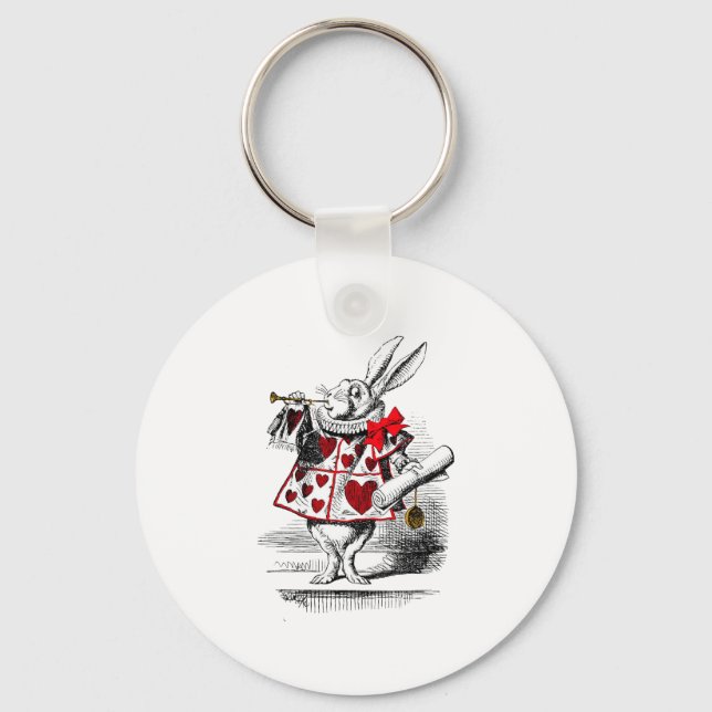 The White Rabbit Key Ring (Front)