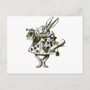 The White Rabbit Postcard