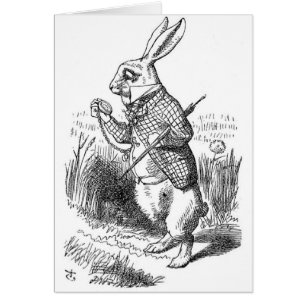 The White Rabbit with Watch