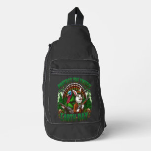 The White Rabbits Wild earth day Sling Bag