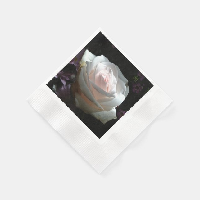 The White Rose - Napkin (Corner)