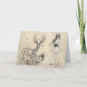 The White Snake - Greeting Card