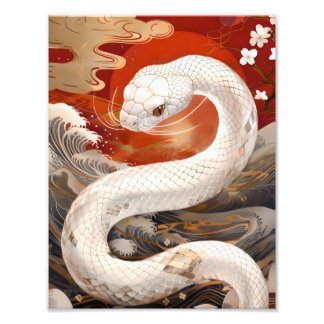 The White Snake of Good Fortune Photo Print