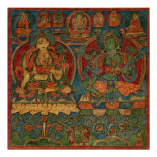 The White Tara and The Green Tara Poster