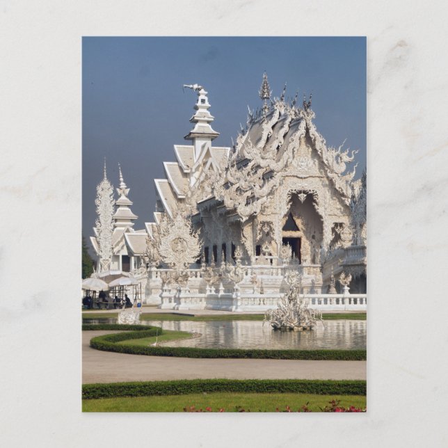The White Temple (Wat Rong Khun), Thailand Postcard (Front)
