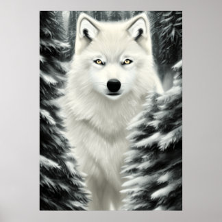 The White Wolf Poster