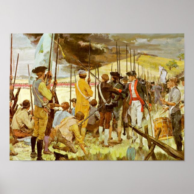 '...The Whites of Their Eyes!,' Bunker Hill Poster (Front)