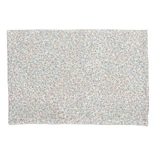 The Whole Rainbow Colourful Speckled Dots Pillowcase