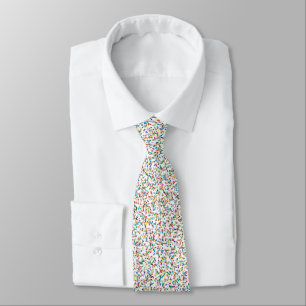 The Whole Rainbow Colourful Speckled Dots Tie