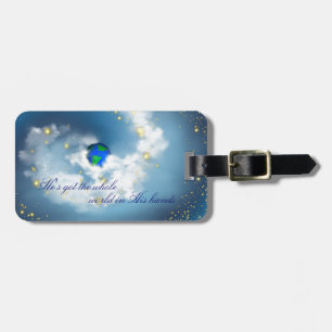 The Whole World In His Hands Luggage Tag