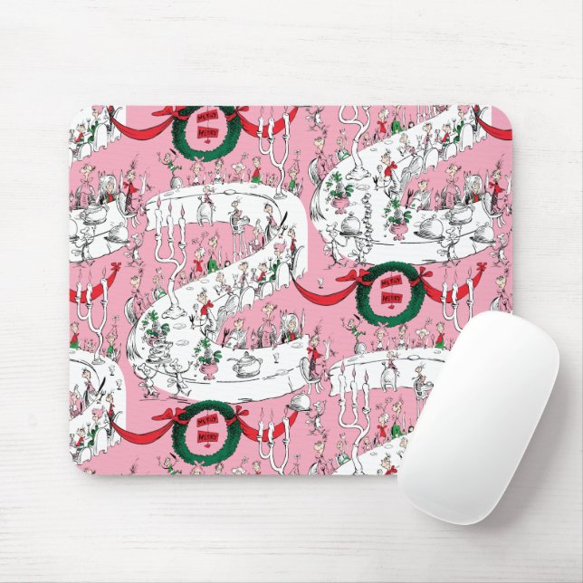 The Whos' Merry Christmas Feast Mouse Pad (With Mouse)