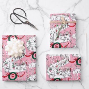 The Whos' Merry Christmas Feast Wrapping Paper Sheet