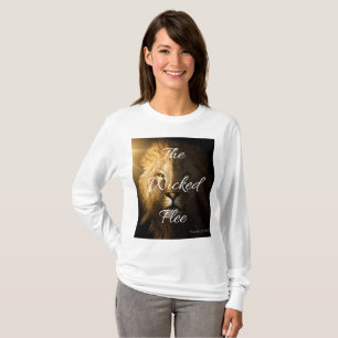 The Wicked Flee Proverbs 28:1 Women's Long Sleeve T-Shirt