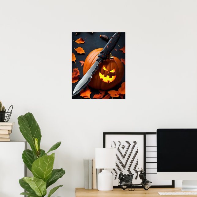 The Wicked Pumpkin Poster (Home Office)