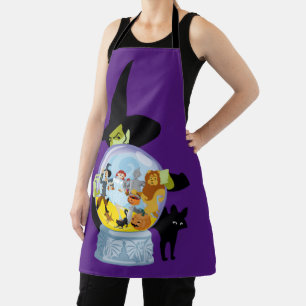 The Wicked Witch Crystal Ball Halloween Apron