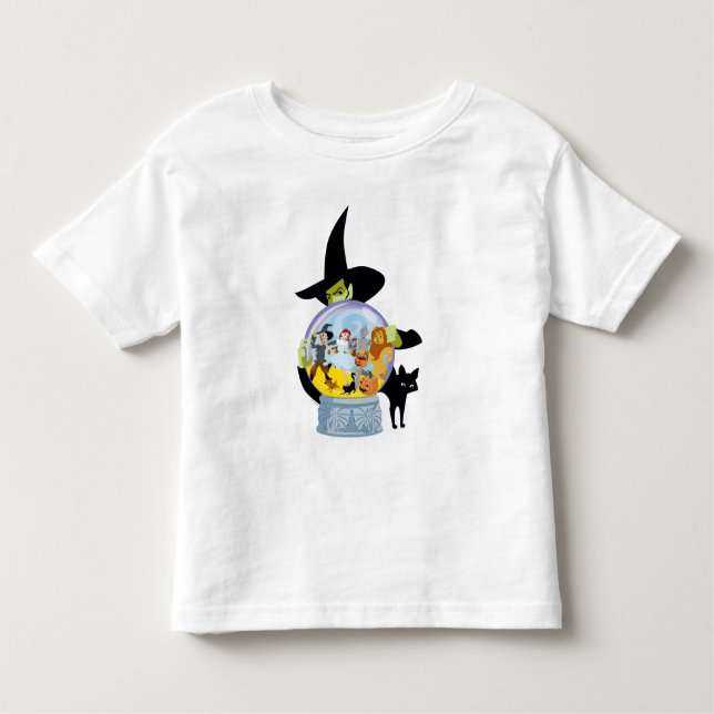 The Wicked Witch Crystal Ball Halloween Toddler T-Shirt (Front)