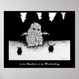 The Wicker Hog Poster