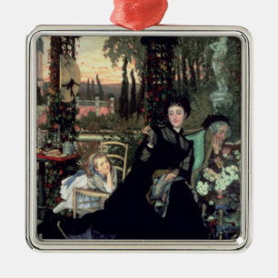 The Widow, 1868 Metal Ornament