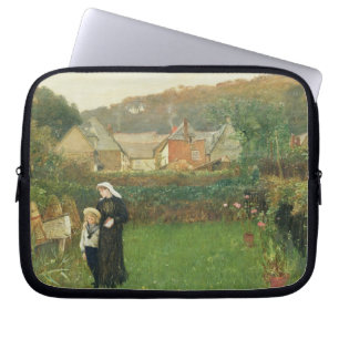 The Widow, 1895 (oil on canvas) Laptop Sleeve