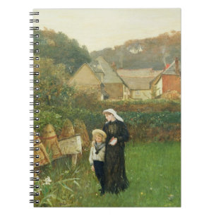 The Widow, 1895 (oil on canvas) Notebook