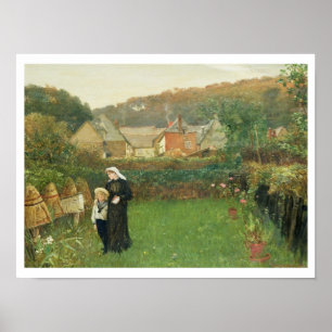 The Widow, 1895 (oil on canvas) Poster