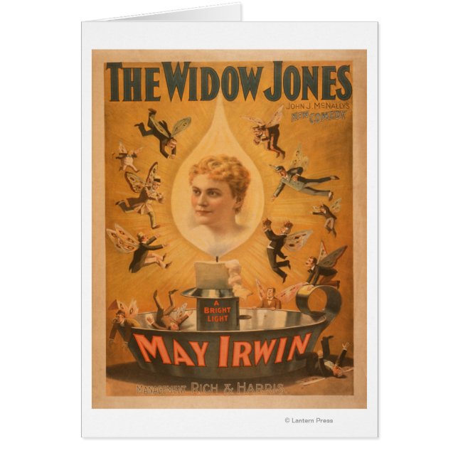 "The Widow Jones" attracting Men Like Flies (Front)