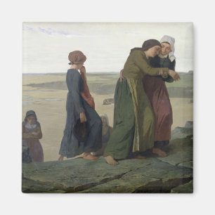 The Widow or The Fisherman's Family Magnet