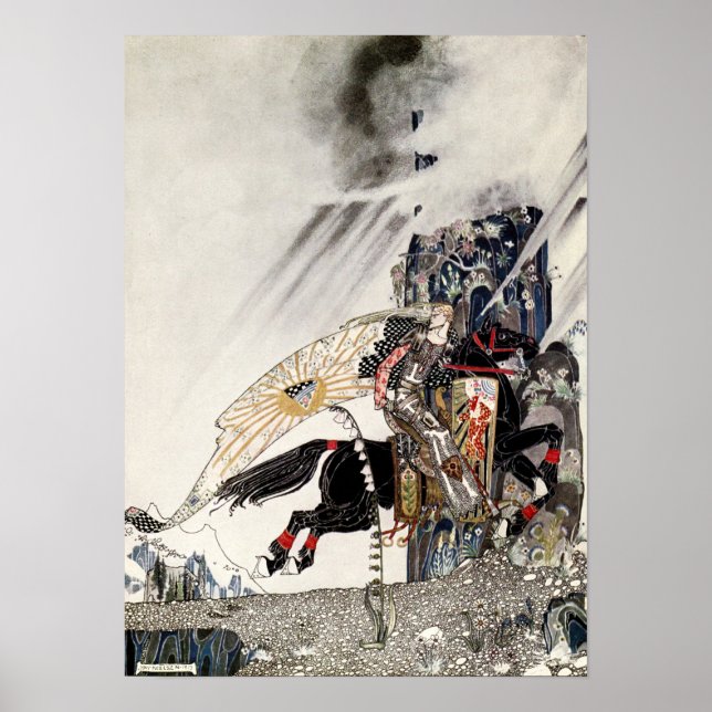 The Widow's Son: The Lad riding the Black Horse Poster (Front)