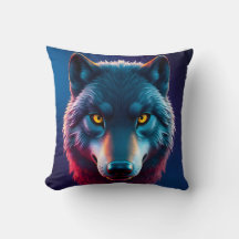 The Wild Gaze – Intense Wildlife Portrait Throw