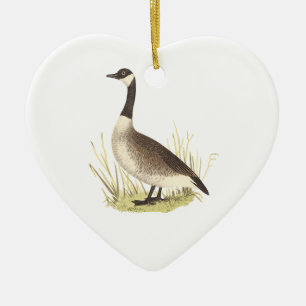 The Wild Goose (Anser canadensis) Ceramic Ornament