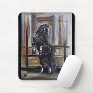 The Wild Horse Painting by Alfred Fox Mouse Pad