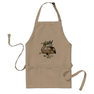 The Wild Is Calling And I Must Go Camping Standard Apron