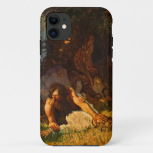 The Wild Man of Tabor Island by N. C. Wyeth iPhone 11 Case