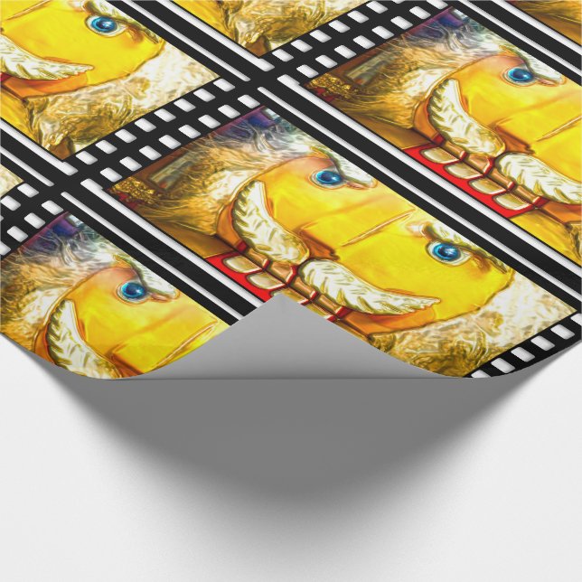 The Wild Nutcracker's Christmas Wrapping Paper (Corner)