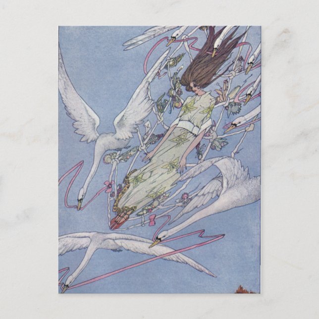 The Wild Swans Postcard (Front)