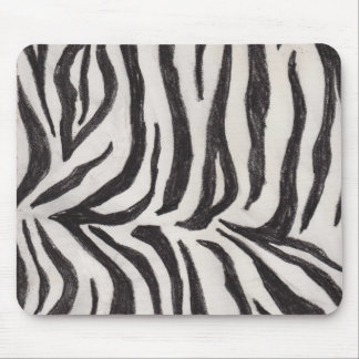 The Wild Zebra Mouse Pad