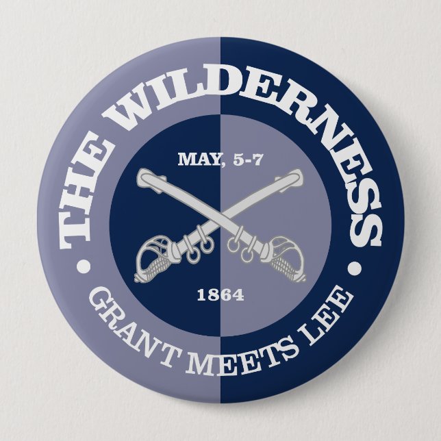 The Wilderness (B&G) 10 Cm Round Badge (Front)
