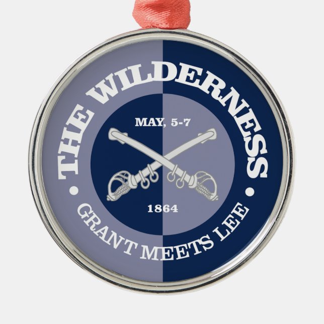 The Wilderness (B&G) Metal Ornament (Front)