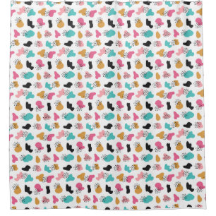 The Wildflower's Beauty Is In Its Untamed Heart Shower Curtain